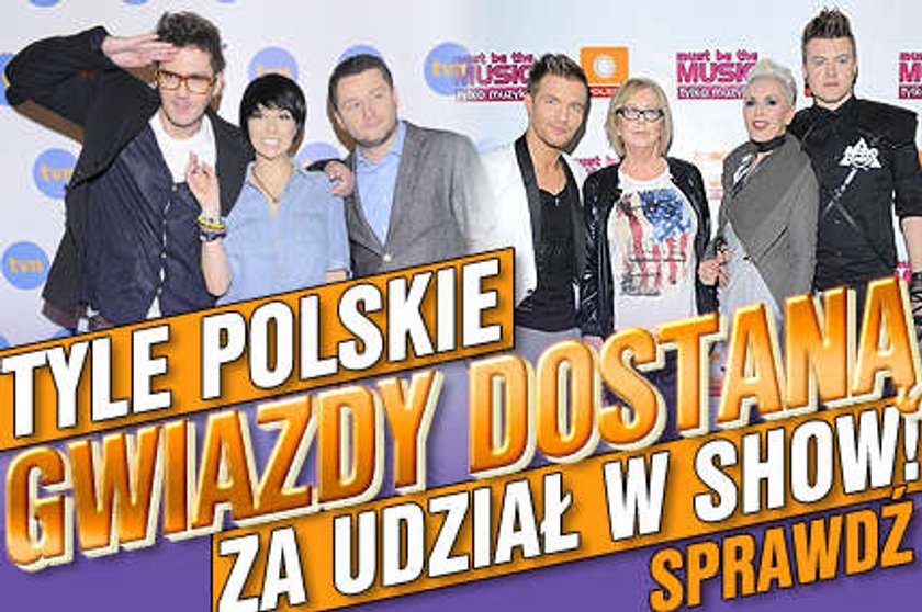 Tyle polskie gwiazdy dostaną za udział w show! 