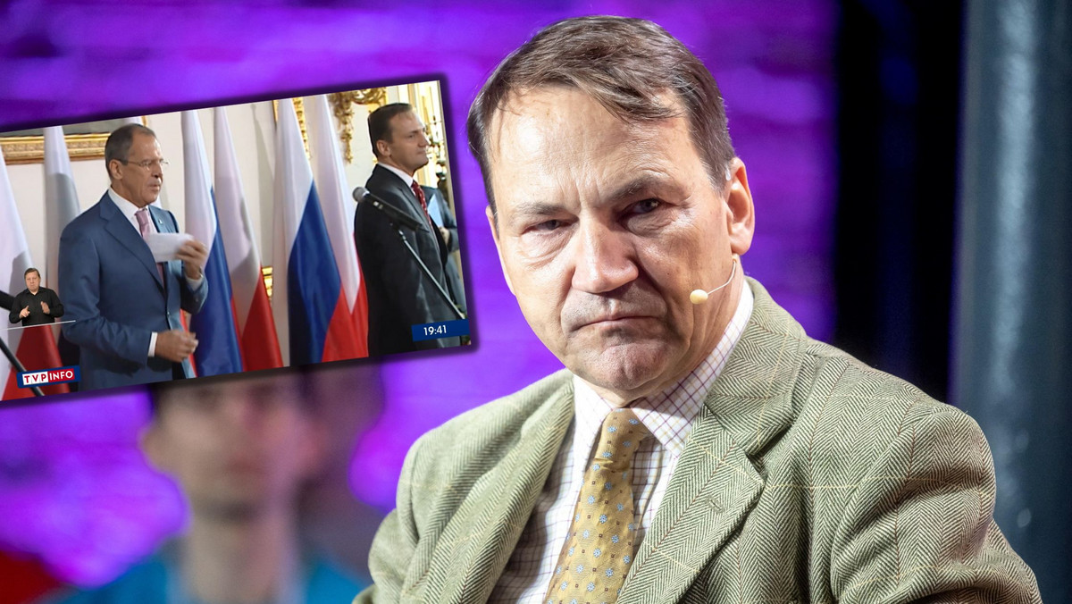 Sikorski dał pożywkę TVP. Polityk PO w jednym rzędzie z propagandzistami