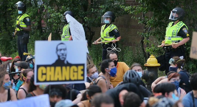 boston protest police