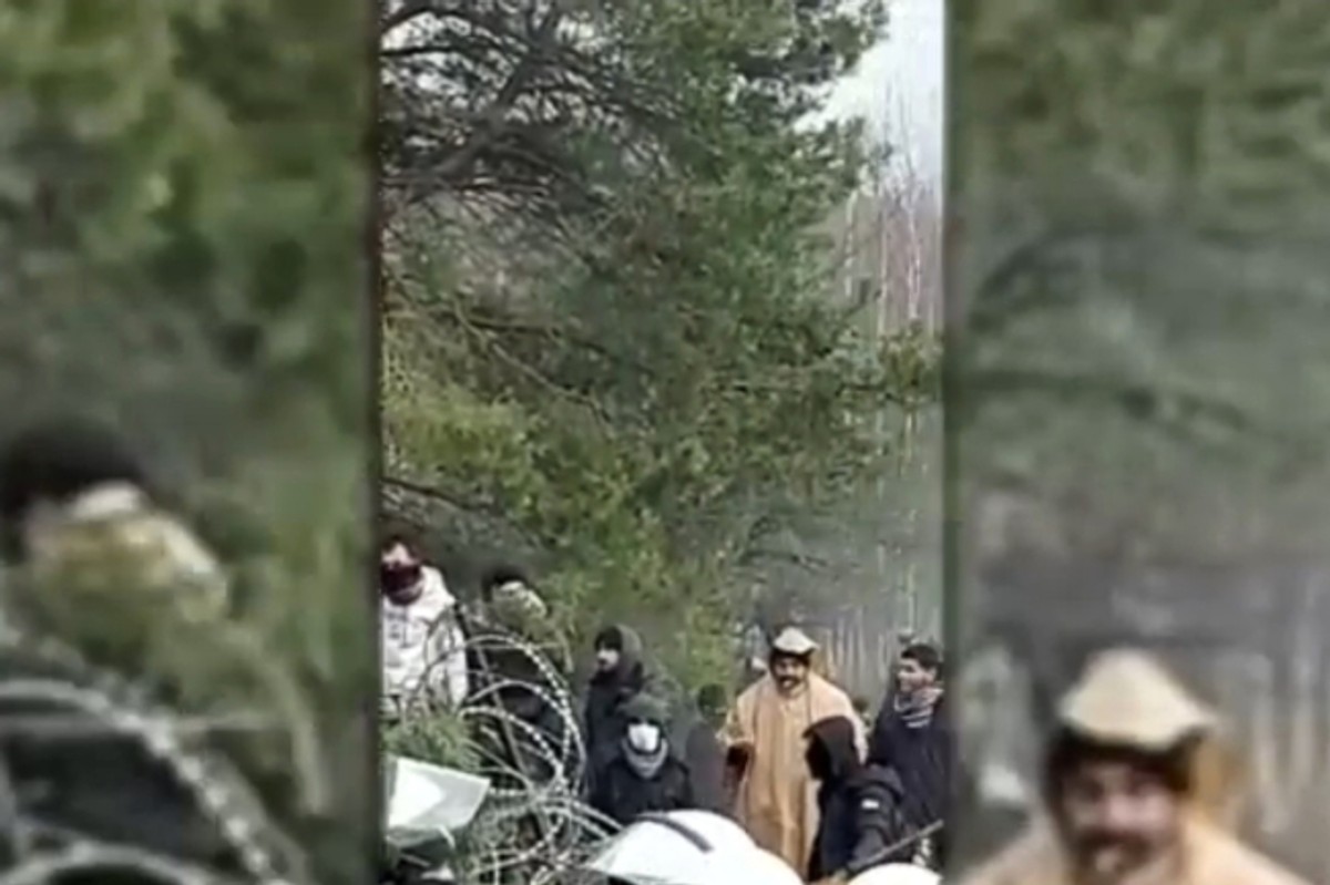 migranci granica Kuźnica