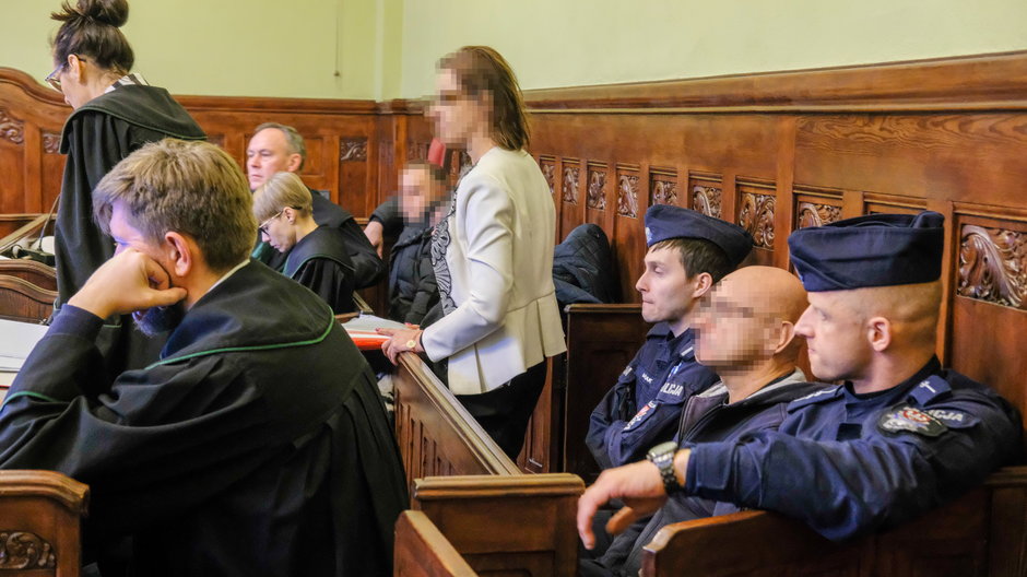 Sąd Rejonowy Poznań Stare Miasto. Była adwokat Agnieszka P. składa wyjaśnienia. 