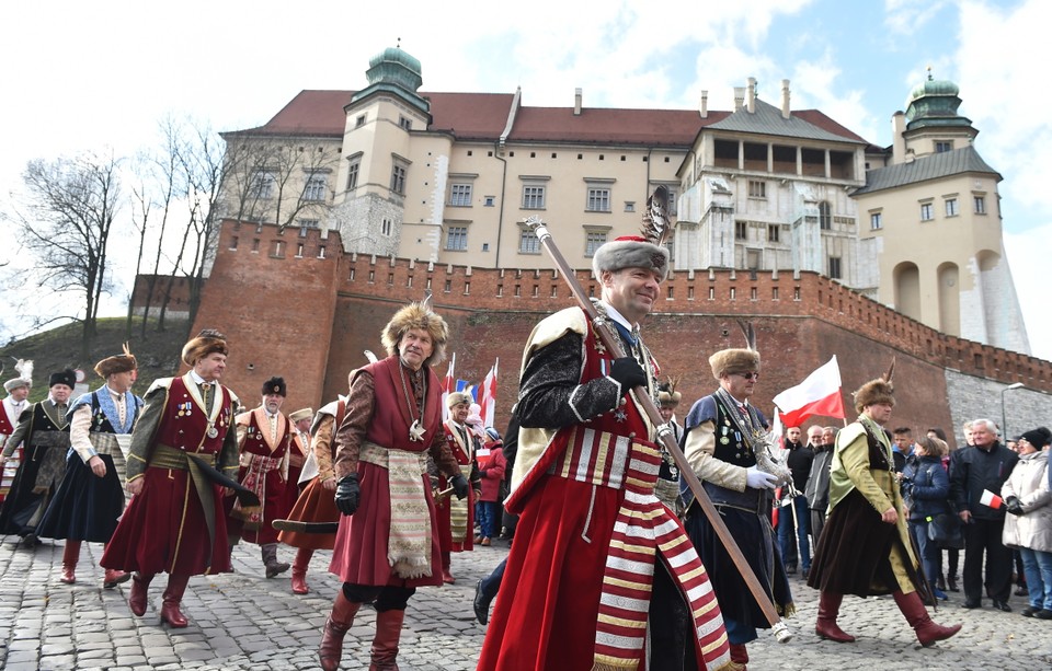 KRAKÓW ŚWIĘTO NIEPODLEGŁOŚCI POCHÓD PATRIOTYCZNY (pochód patriotyczny)