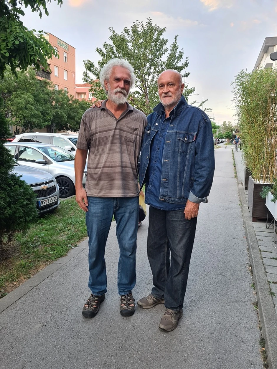 Zoran Sovilj i Nenad Grujičić u Novom Sadu prošle godine