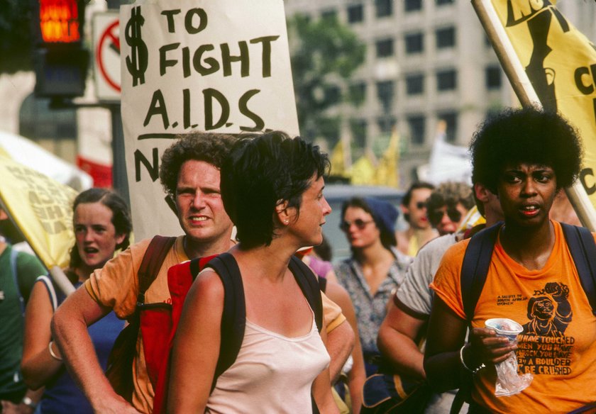 AIDS March Washington DC.