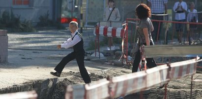 We Wrocławiu do szkoły przez wykopy