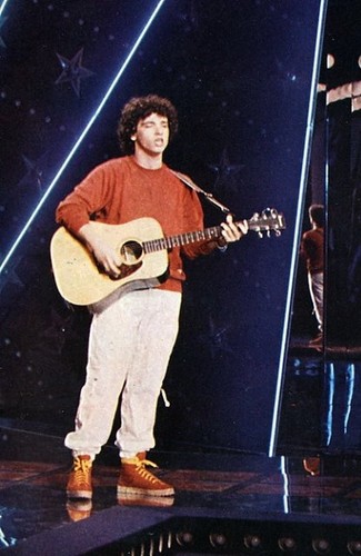 Eros Ramazzotti na początku swojej kariery