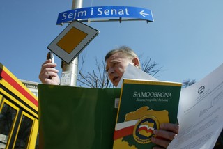 Samoobrona o kampanii: będzie skromna, bez plakatów i billboardów