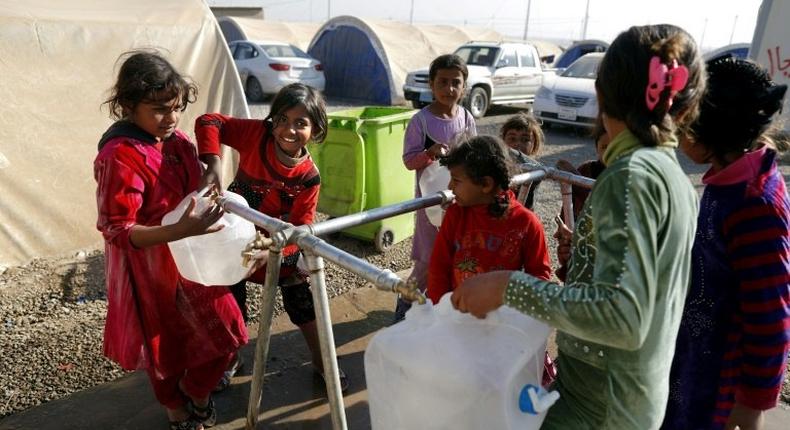 The battle for Mosul has destroyed a major water pipeline, the UN children's agency UNICEF said, adding that the break was located in an inaccessible part of the city controlled by IS