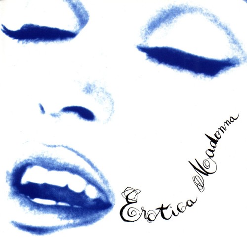 Madonna na okładce albumu 'Erotica' w 1992 roku
