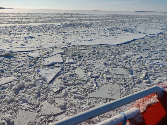 Wyprawa lodołamaczem po Morzu Bałtyckim