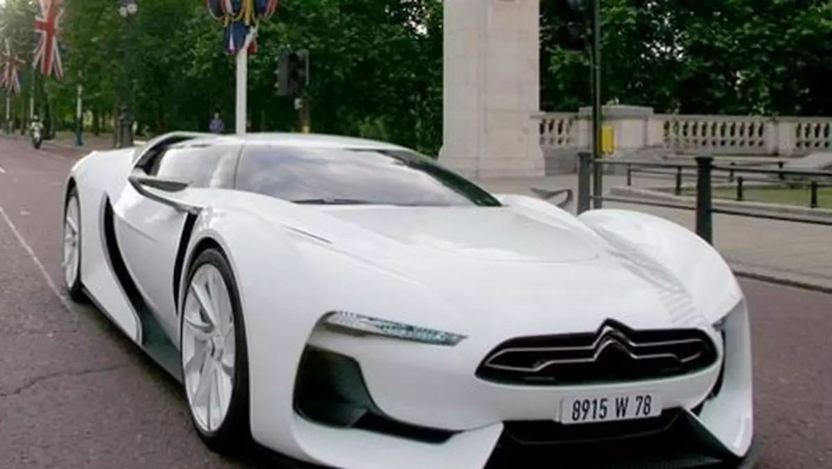 Citroen GT - Supersamochód na ulicach Londynu (wideo)