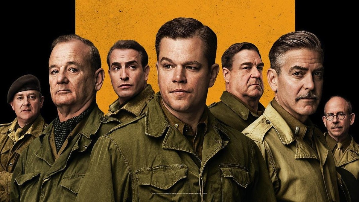 obroncy skarbow monuments men zwiastun trailer