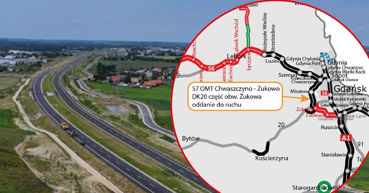 Od dziś kierowcy mogą jechać nowym odcinkiem S7. Oto, co czeka kierowców po oddaniu nowej trasy