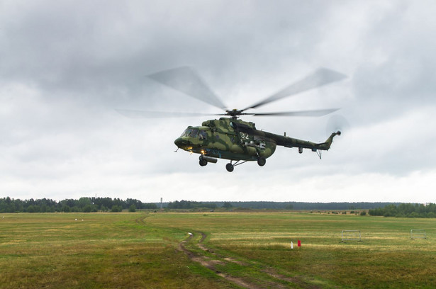 Białoruski śmigłowiec MI-8