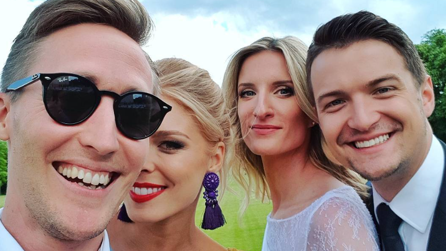 Moderátorské duo Adela a Sajfa.