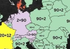 Mapa Evrope