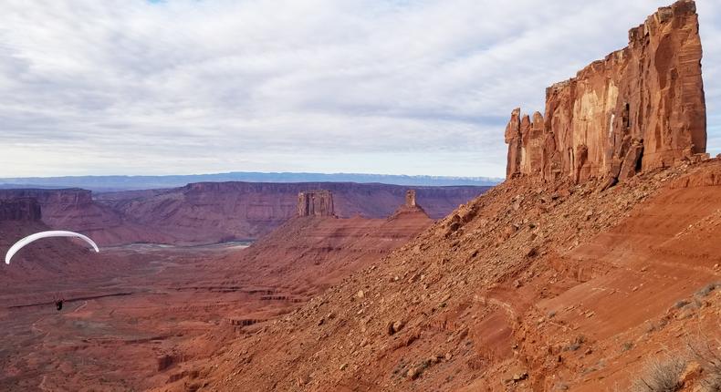 Taking the Pulse of a Sandstone Tower in Utah