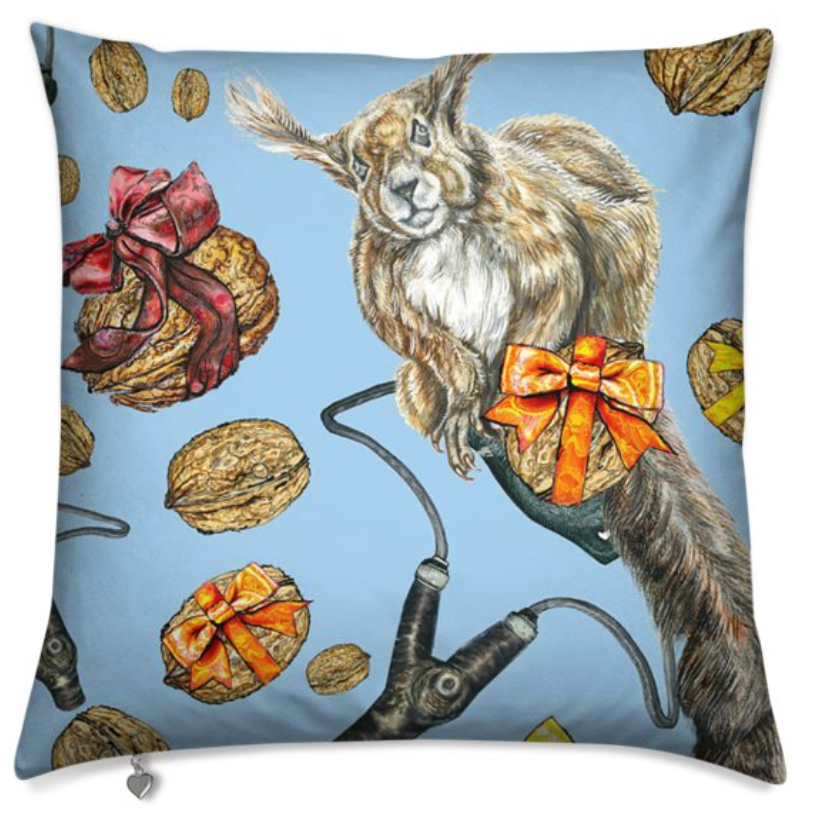 Aussergewöhnliches Unikat: Kissen von der Schweizer Künstlerin Ginny Litscher ab rund 136 Franken. 