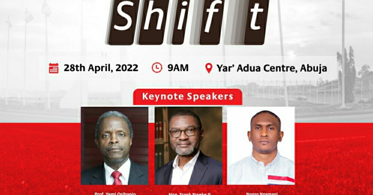 Osinbajo, Nweke, others to attend 'The Power Shift' political engagement - Vimarsana News