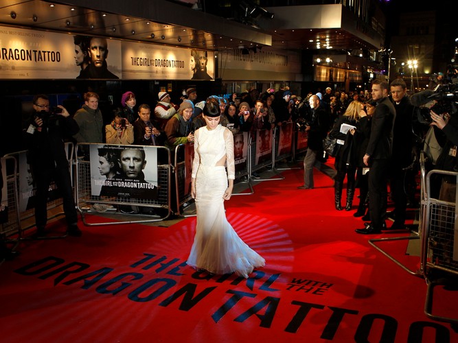 Rooney Mara na premierze w Londynie