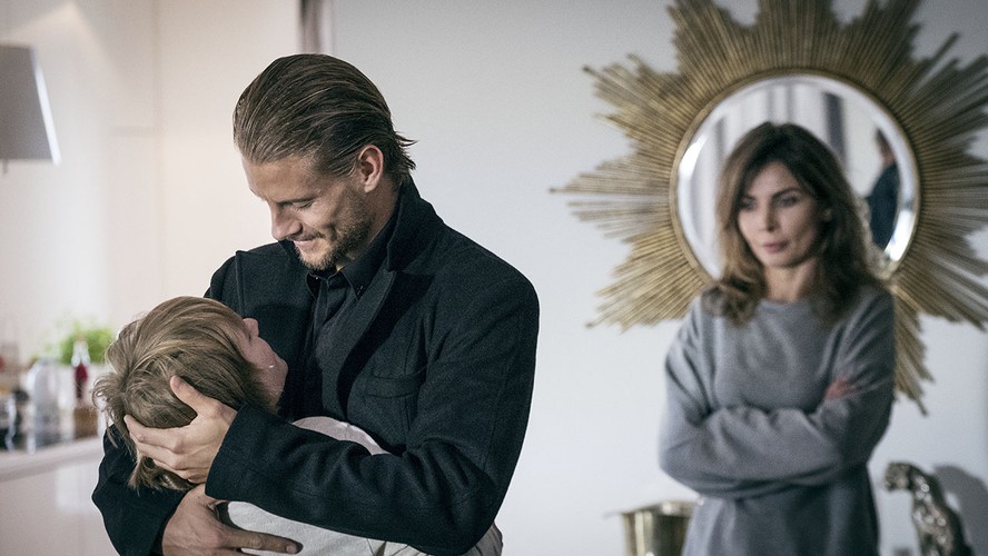 Sebasian Fabijański i Agnieszka Dygant w filmie Patryka Vegi 'Kobiety mafii'