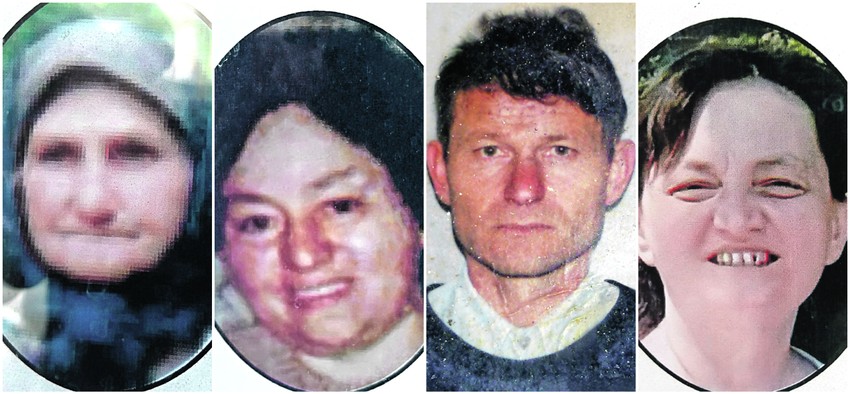 Dragica Kazimirović, Ljubinka Oprikić, Raja Kazimirović, Dragana Jozeljić