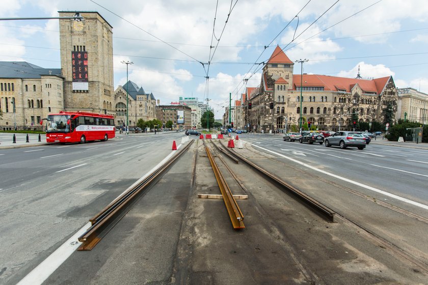 Ruszył remont na skrzyżowaniu Św. Marcin/Niepodległości