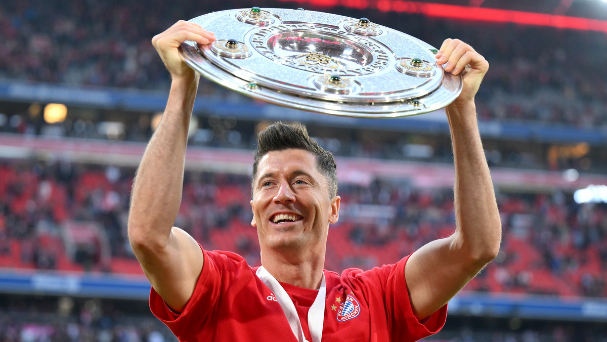 Bayern odebrał mistrzowską paterę! Lewandowski świętował z kolegami i rodziną