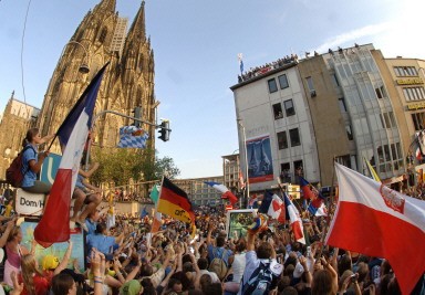 GERMANY-POPE-WYD-CATHEDRAL