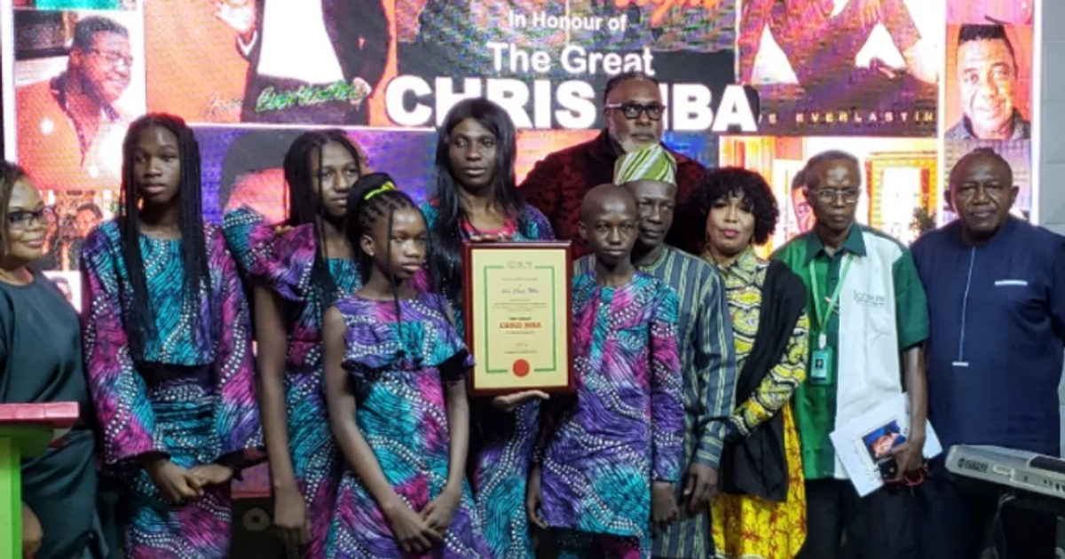 COSON holds night of tributes for veteran artiste Chris Mba - Vimarsana News
