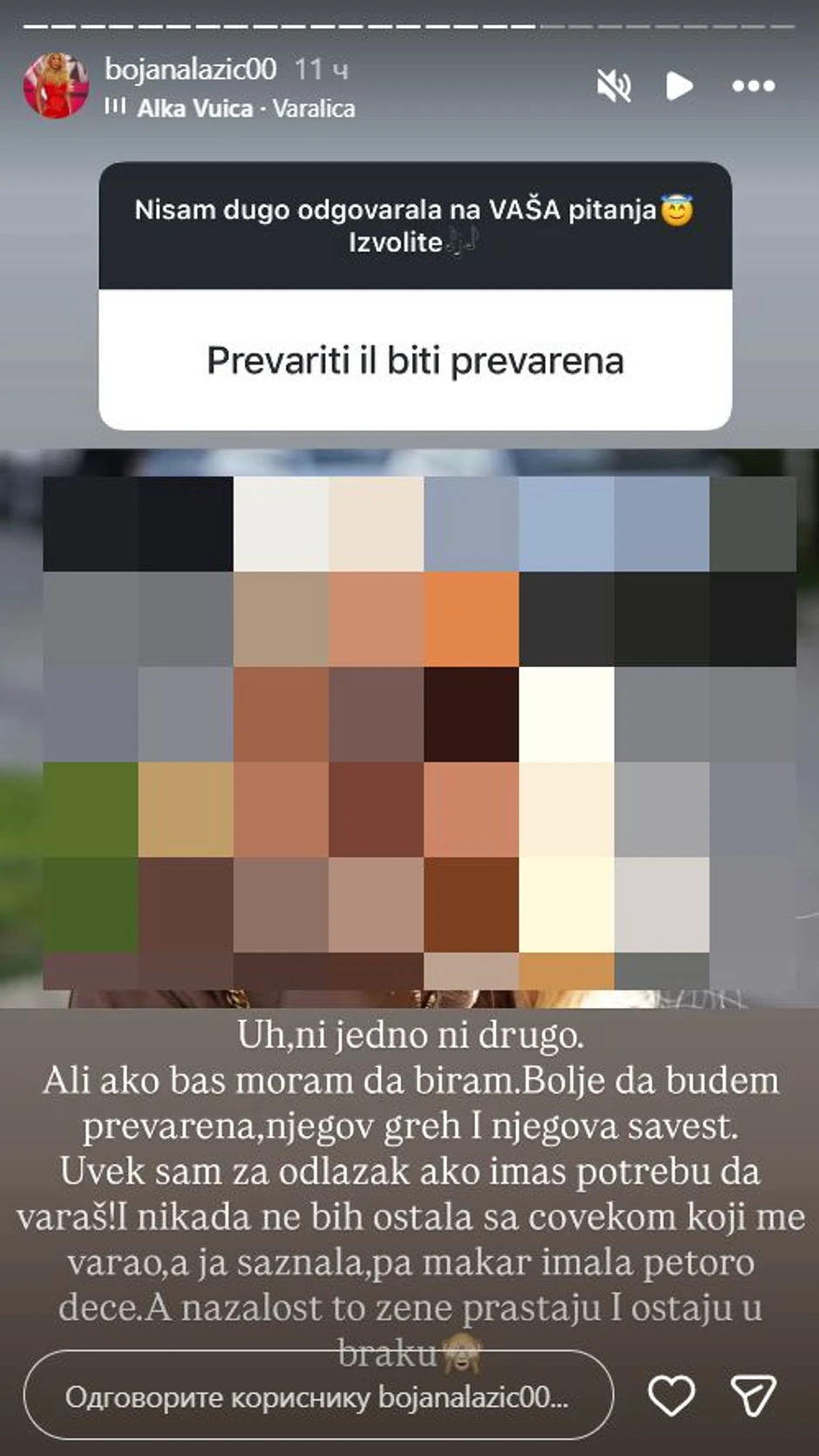 Bojana Lazić o prevari