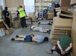 CBŚ zlikwidowało fabrykę papierosów