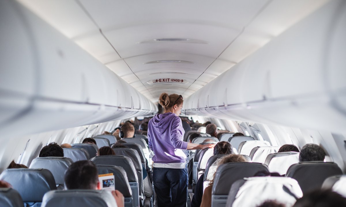 To najspokojniejsze miejsca w samolocie. "Pasażerowie odczuwają mniej ruchów"