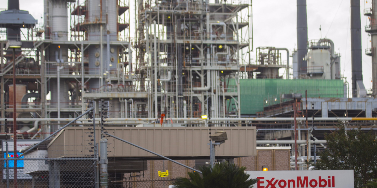 A view of the Exxonmobil Baton Rouge Chemical Plant in Baton Rouge, Louisiana.