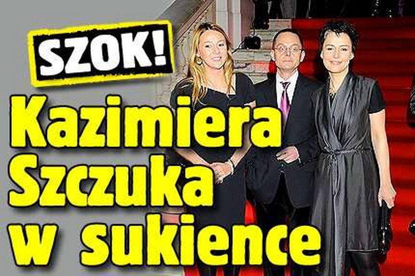 Szok! Kazimiera Szczuka w sukience