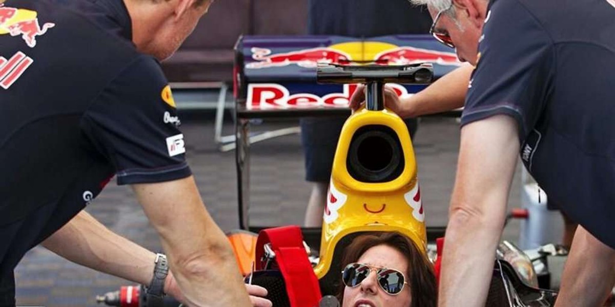 Tom Cruise w F1!