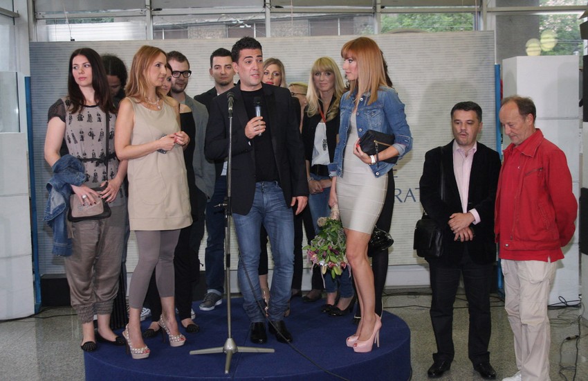 Joksimović sa timom koji ga je pratio u Azerbejdžan