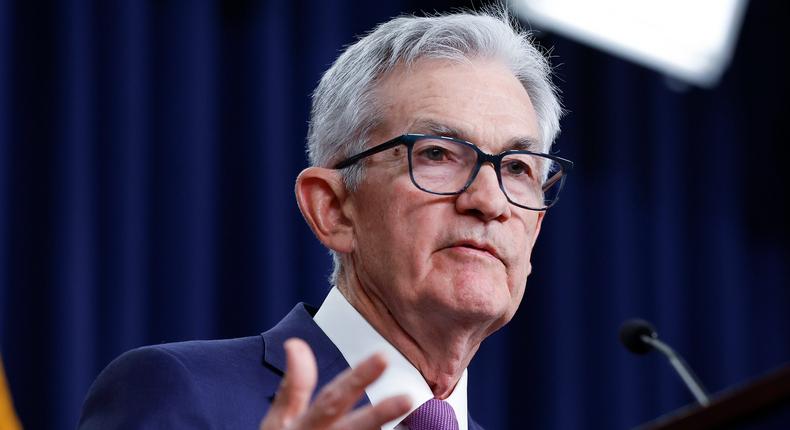 US Federal Reserve Board Chairman Jerome Powell.Anna Moneymaker/Getty Images