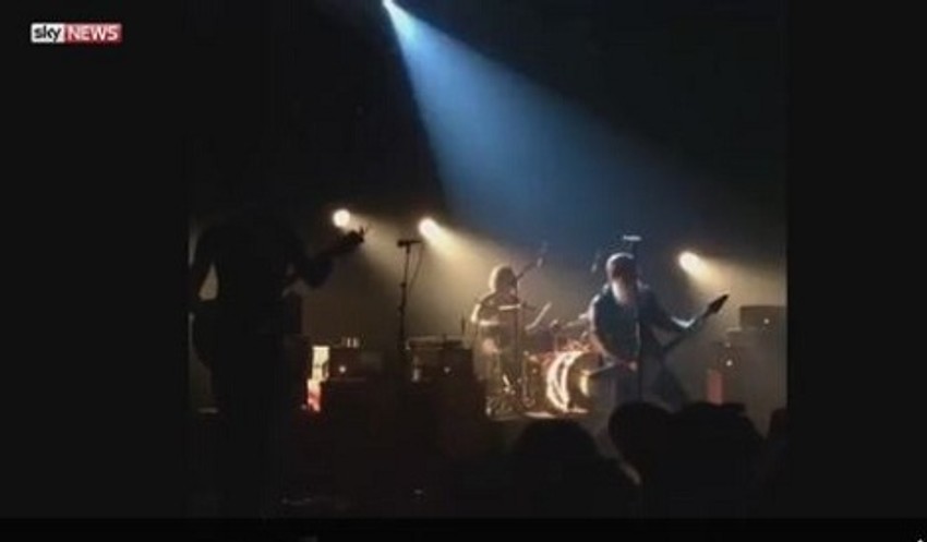 Trenutak kada je pucnjava prekinula koncert