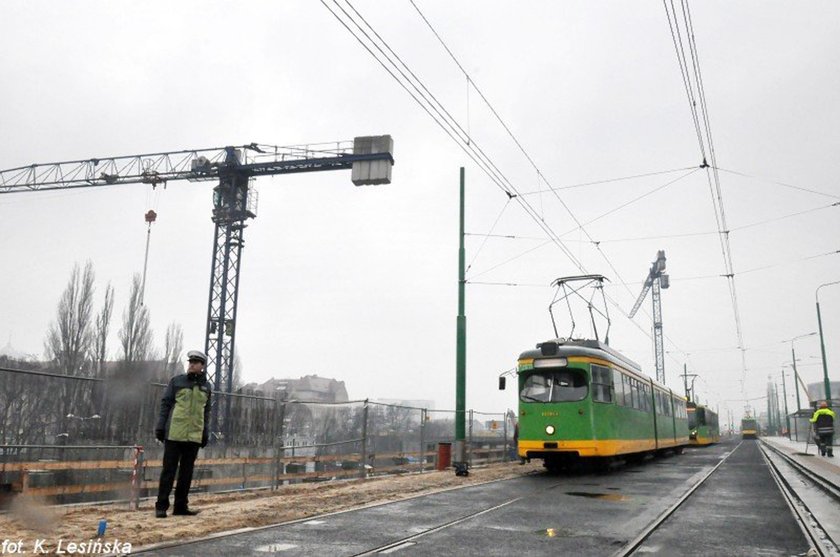 Tramwaje znów na Kaponierze