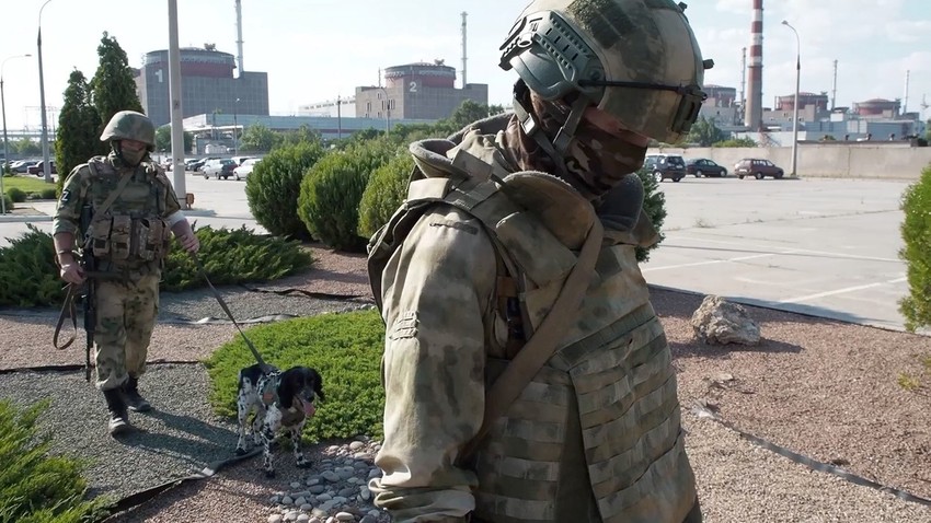 Ruska vojska ispred nuklearne elektrane Zaporožje kod Energodara