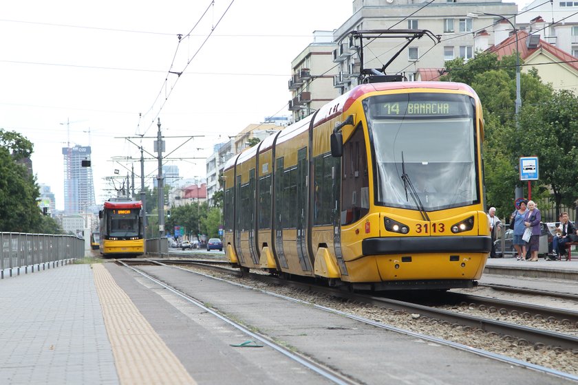 Tramwaje nie pojadą Grójecką i al. Krakowską 