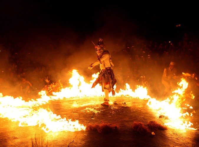 Taniec Kecak w świątyni Uluwatu