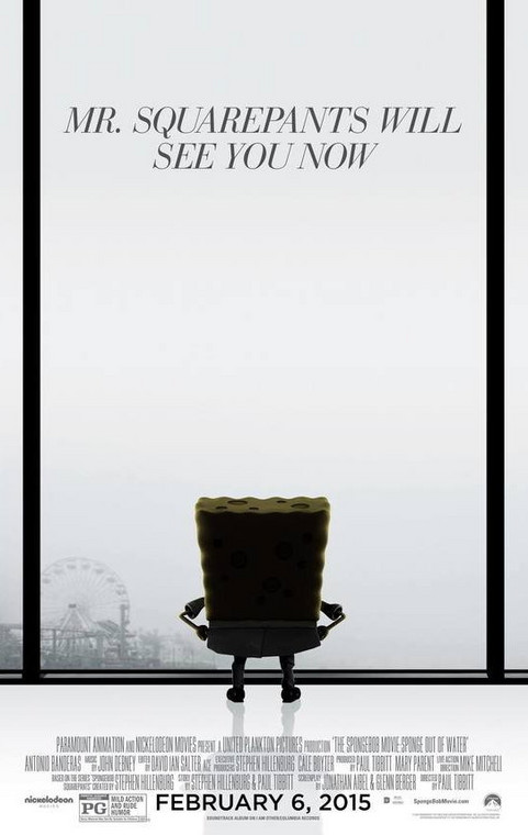 "50 Shades of Yellow", fot. "SpongeBob: Na suchym lądzie"