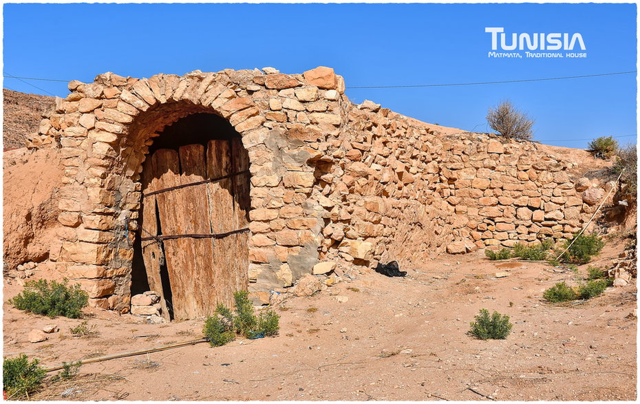 Podziemne domy Berberów, Tunezja, Matmata