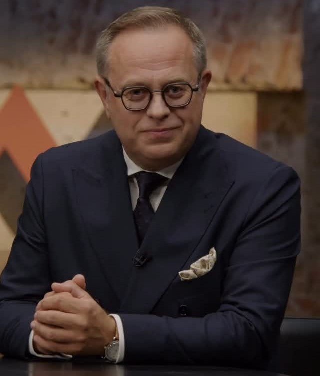 Český moderátor Václav Moravec.