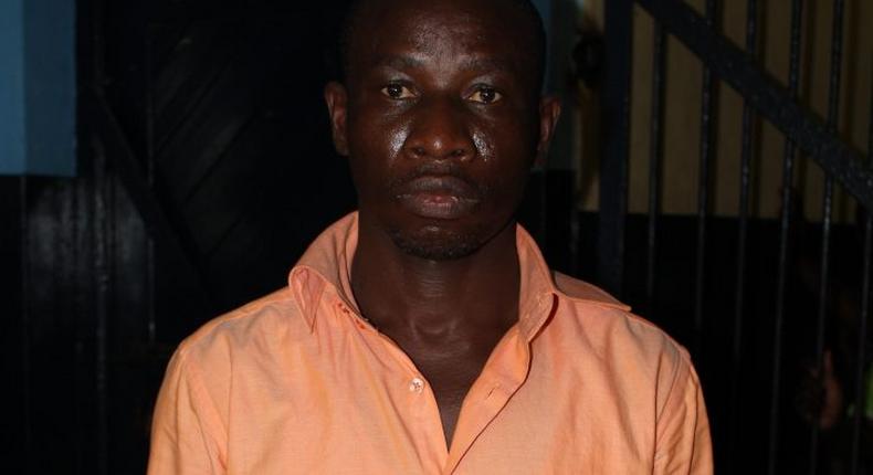 The suspect, Jacob Nii Laryea