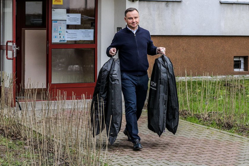 Andrzej Duda z rodziną wyjechali na święta