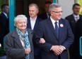 GDAŃSK BRONISŁAW KOMOROWSKI KAMPANIA (Bronisław Komorowski i Jadwiga Komorowska)