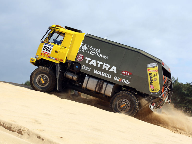 Rajd Dakar 2008: Loprais Tatra Team już w drodze do Lizbony